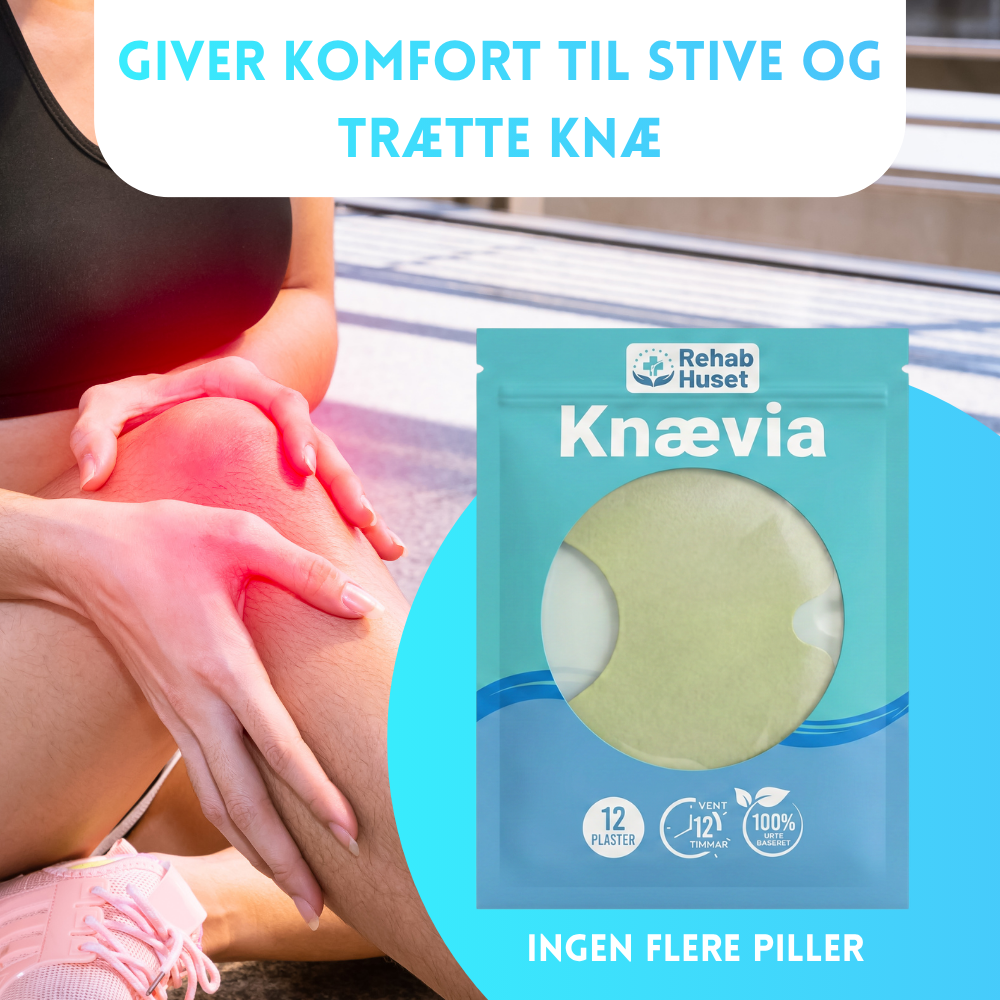 Knævia - Varmeplastre til stive og trætte knæ